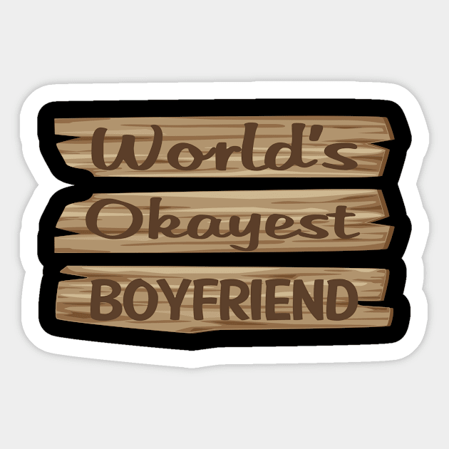 Wooden Sign BOYFRIEND Sticker by lainetexterbxe49